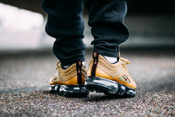 Nike Air Vapormax 97 Metallic Gold AJ7291 700 AFEW STORE